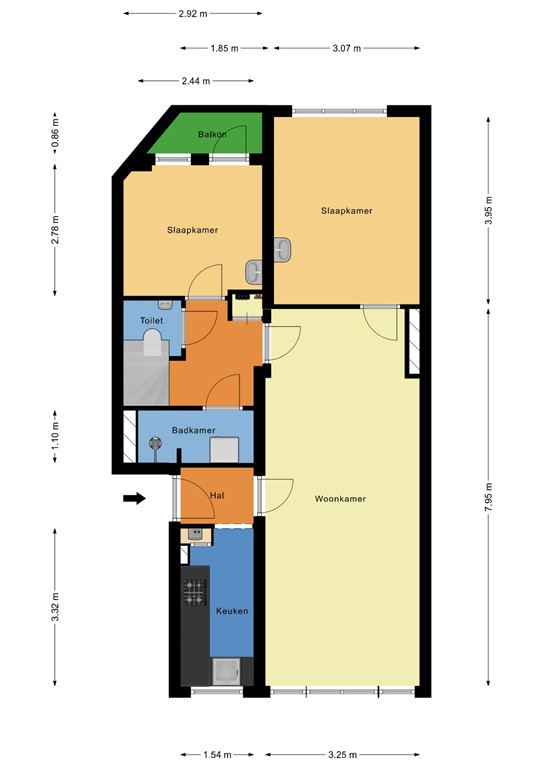 mediumsize floorplan